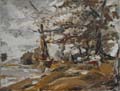 first landscape  with professor